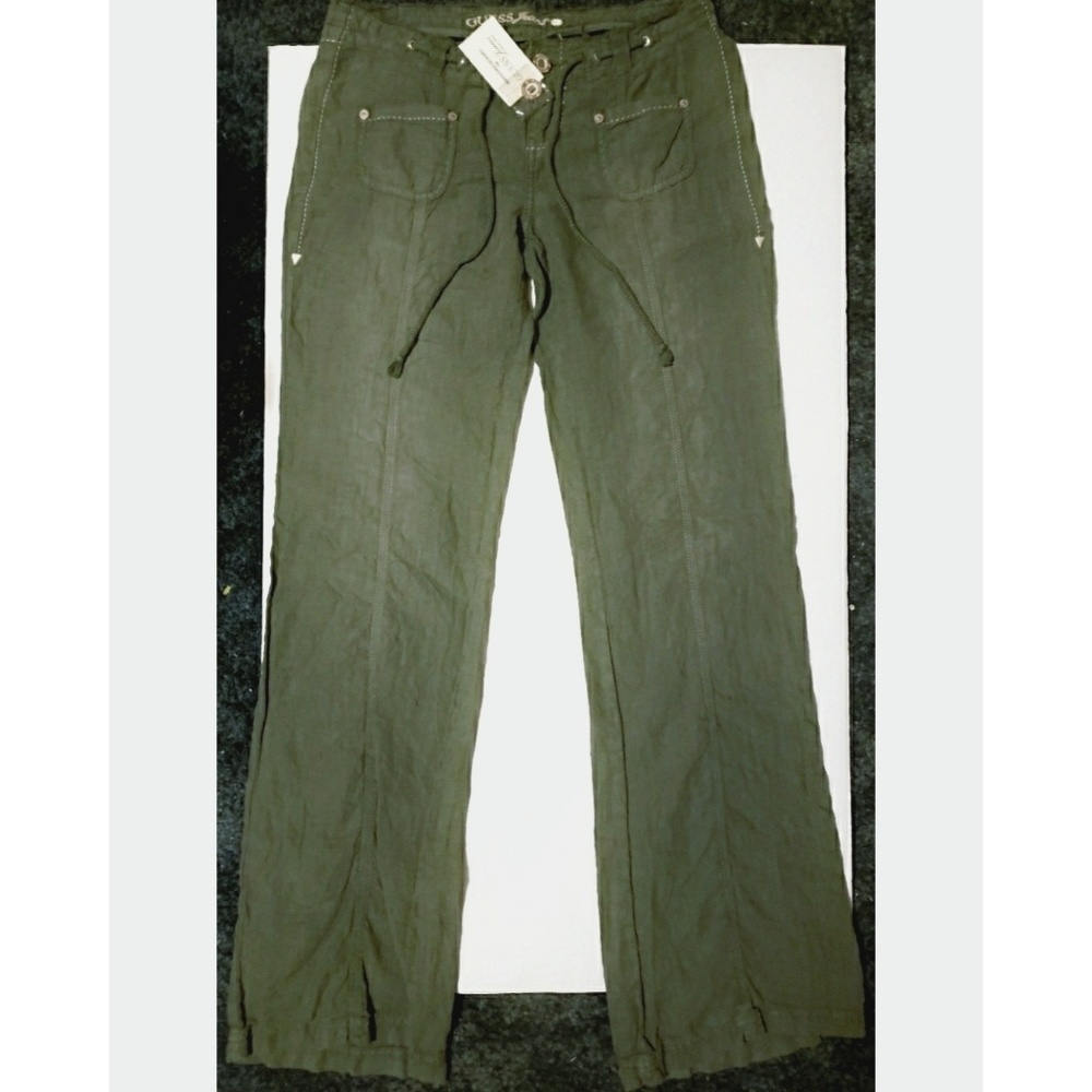 NWT Guess Linen Pants size 26
